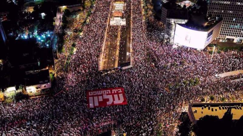 Tens of Thousands Demonstrate for 36th Week in Protest Against Israel’s Far-right Cabinet
