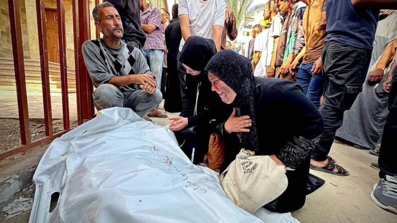 Israeli forces shoot dead at least 7 starving Palestinians at aid site in central Gaza