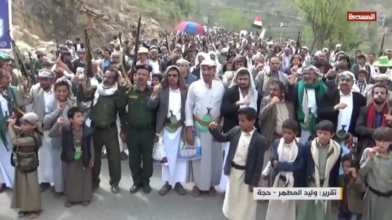  Rallies In Hajjah Districts 'Continuing To Support Gaza And Confront Zionist Violations Against The Ummah'