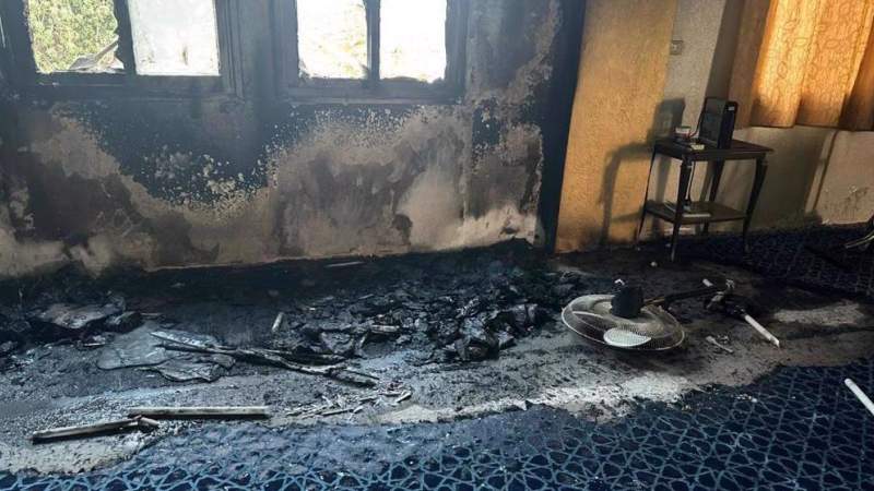 Illegal Israeli Settlers Set Mosque on Fire in Occupied West Bank